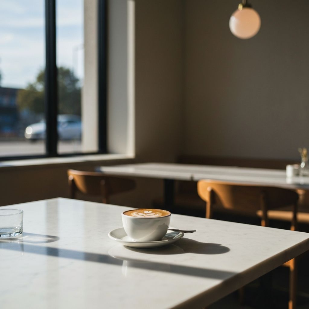 Specialty coffee latte art